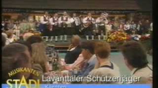 Musikantenstadl Zürich Die Lavanttaler Schützenjäger Schönes Kärnten [upl. by Arvo]