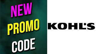 Kohls Promos  Kohls Promo Codes 2023  Kohls Coupon Codes 2023 [upl. by Zawde]