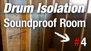 Drum Isolation Soundproof Room 4 [upl. by Ettenuahs168]