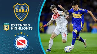 Boca Juniors vs Argentinos Juniors Extended Highlights  Argentina  CBS Sports Golazo [upl. by Onaireves]