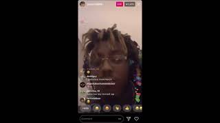 Juice WRLD Records A Song On IG Live SchemingWeekend [upl. by Salazar102]