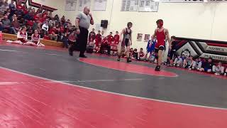 Wrestling  Sectionals 272015 [upl. by Eibbed590]