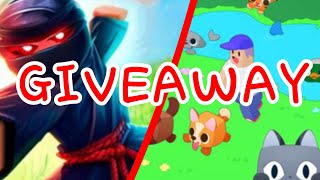 Live Stream give away pet simulator x and blade ball [upl. by Asiulana]