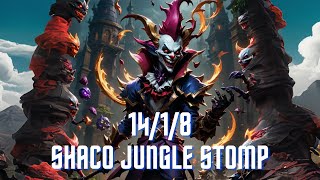 Shaco jungle gameplay AKA STOMP THEM ALL [upl. by Jain]