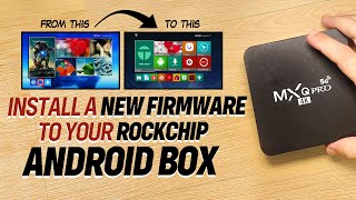 Fix Your Slow Rockchip Android Box by Installing a New Firmware Tested on MXQ Pro 4K 5G Eng Sub [upl. by Tiphane]