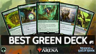 🟢 Mono Green Stompy 88 Win Rate part 1  MTG Arena  Explorer  BO3  Murders at Karlov Manor [upl. by Kappenne]