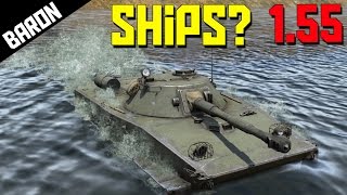 AMPHIBIOUS TANKS PT76 First Battleship in War Thunder 155 [upl. by La803]