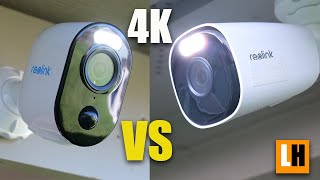 Reolink Argus 3 Ultra VS Eco Ultra  4K Wireless Battery Security Cameras [upl. by Dustan616]