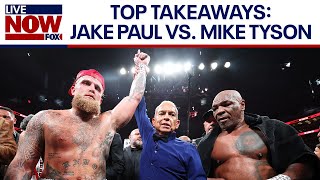 Jake Paul vs Mike Tyson draws huge viewership despite technical problems  LiveNOW from FOX [upl. by Solracesoj]