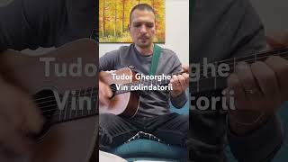 Tudor Gheorghe  Vin colindatorii cover chitara acustica Gabriel Coman cover guitar music [upl. by Corena]