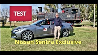 NISSAN SENTRA EXCLUSIVE 20 TEST AUTO AL DÍA 1862022 [upl. by Eichman]