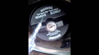 Gas cap unlocked when key is broken or lost [upl. by Rawlinson]