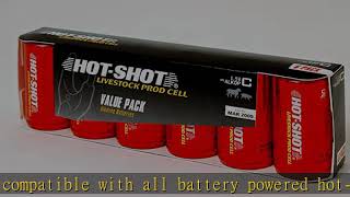 HOTSHOT Replacement Battery Pack Six C Size Alkaline Batteries Item No ALKDP [upl. by Nilesoj]