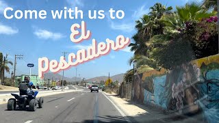 Ride to El Pescadero a Small Baja Village [upl. by Tedman78]