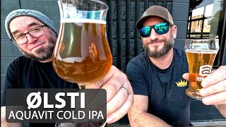 Ølsti Aquavit Cold IPA  Botanical BarrelConditioned Beer [upl. by Joshia200]