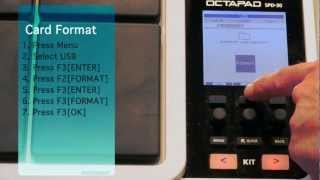 OCTAPAD SPD30 Updating to Version 2 [upl. by Nnaeinahpets338]