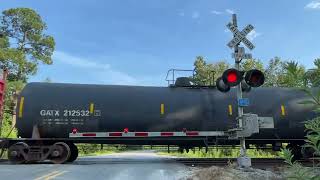 Rogers Pasture Road Railroad Crossing Fleming GA [upl. by Haleemak876]