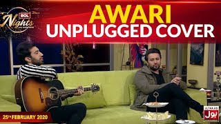 Awari  Unplugged Cover By Soch Band  BOL Nights With Ahsan Khan [upl. by Teodoor770]