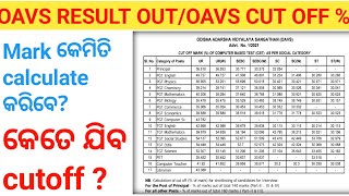 Oavs cut off mark 2024PGT Computer Sciencecomputer Teacher Cutoff markoavs exam 2024cut off mark [upl. by Atteval]