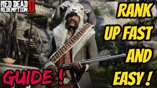 Naturalist Role How To Rank Up Fast And Easy GUIDE RDR 2 Red Dead Online [upl. by Aramoy]