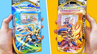 APRO 2 NUOVI MAZZI DI ZACIAN E ZAMAZENTA FRAGORE RIBELLE  Mazzi Tematici Leggendari di Galar [upl. by Adgam]