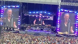 Bruce Springsteen  Jersey Girl Tom Waits cover East Rutherford NJ 932023 [upl. by Mathis325]