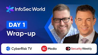 CyberRisk TV LIVE from InfoSec World 2024  Day 1 WrapUp  ISW24 1 [upl. by Ahto]