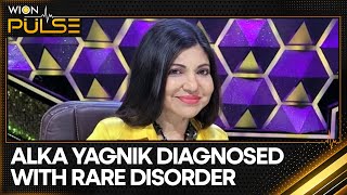 Indian singer Alka Yagnik diagnosed with rare sensory hearing loss  WION Pulse [upl. by Ecerehs42]