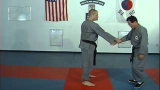 Hapkido Cross Hand Wrist Grab Techniques 5 thru 8 by Ji Han Jae [upl. by Caye]