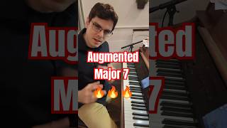 The augmented major 7 is an amazingly spicy chord Try it out piano composer musictheory [upl. by Giarc]