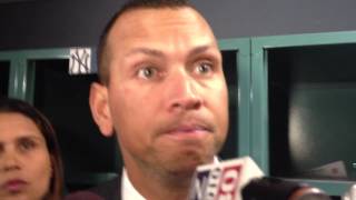 Alex Rodriguez pissed off he was hit by Ryan Dempster [upl. by Purse]