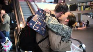 Beale AFB Airmen Return Home to be Reunited With Their Loved Ones [upl. by Farrel]