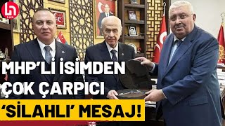 MHP MYK üyesi İzzet Görenden çok konuşulacak silahlı paylaşım [upl. by Aytac280]