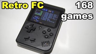 Retro FC RS 6A portable Gameboy mini [upl. by Derrej809]