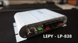 Lepy LP 838  Review and Setup 21 system [upl. by Ennovehc238]