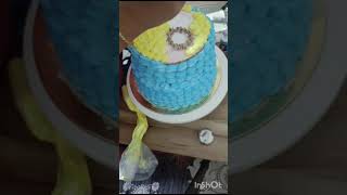 shorts  cake design for childrens day [upl. by Nolyaw]