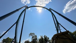 Kings Dominion Vlog 56  Sunday Surprise 2025 Coaster First Turn is Complete [upl. by Alyled]