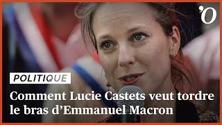 Gouvernement comment Lucie Castets espère tordre le bras dEmmanuel Macron [upl. by Amairam]