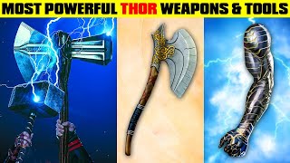 Top 9 Most Powerful Thor Weapons amp Equipments தமிழ்  Savage Point [upl. by Sarine]