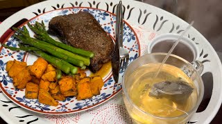 Tender and Juicy Steak Cooked from Air Fryer… [upl. by Ezekiel10]