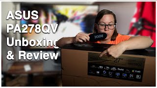 ASUS ProArt Display 27 Inch PA278QV Unboxing amp Review [upl. by Tletski]