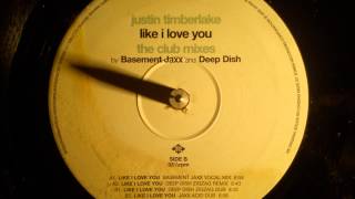 Justin Timberlake  Like I love you  Deep Dish zigzag remix [upl. by Shannah665]