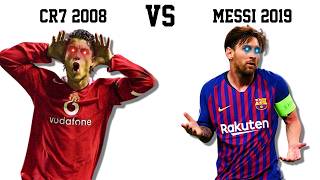 Cristiano 2008 Vs Messi 2019  Analisis [upl. by Ivers]