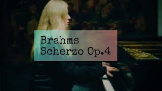 Brahms Earliest quotOfficialquot Composition Scherzo op4 [upl. by Stannwood]