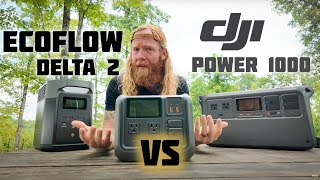 Clear winner  DJI Portable Power Station VS EcoFlow Delta 2 [upl. by Elamrej]