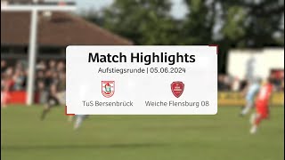 Relegationsdrama Teil 1 Weiche mit Last Minute Ausgleich  TuS Bersenbrück  SC Weiche Flensburg 08 [upl. by Caia]