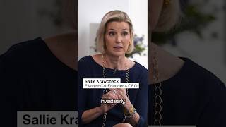 Invest early says Sallie Krawcheck [upl. by Eyahc806]