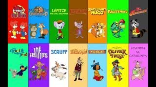 FoxTown2002’s Top 14 Favourite Cartoon Kids Shows [upl. by Berl]