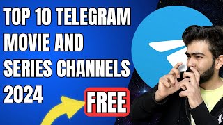 Top 10 Telegram movie and series channels 2024  Best Movie Telegram Channel 2024 [upl. by Hussein]