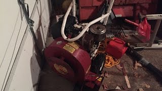 1997 8HP Giant Vac Evaluation and Impeller Removal Part 1 [upl. by Hetti322]